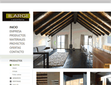 Tablet Screenshot of carpinteriailargi.com